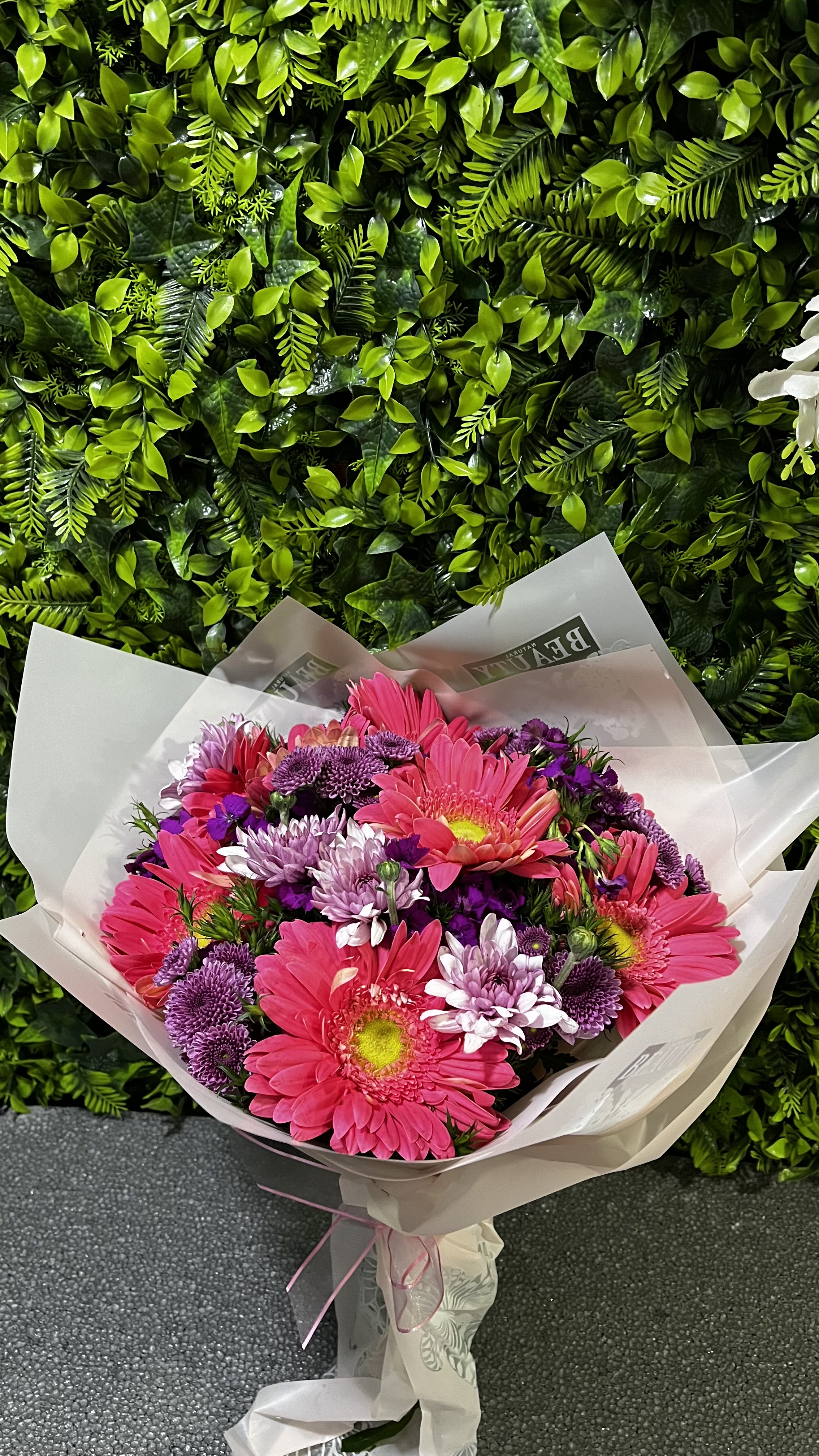 Gerbera Kasımpatı Buketi