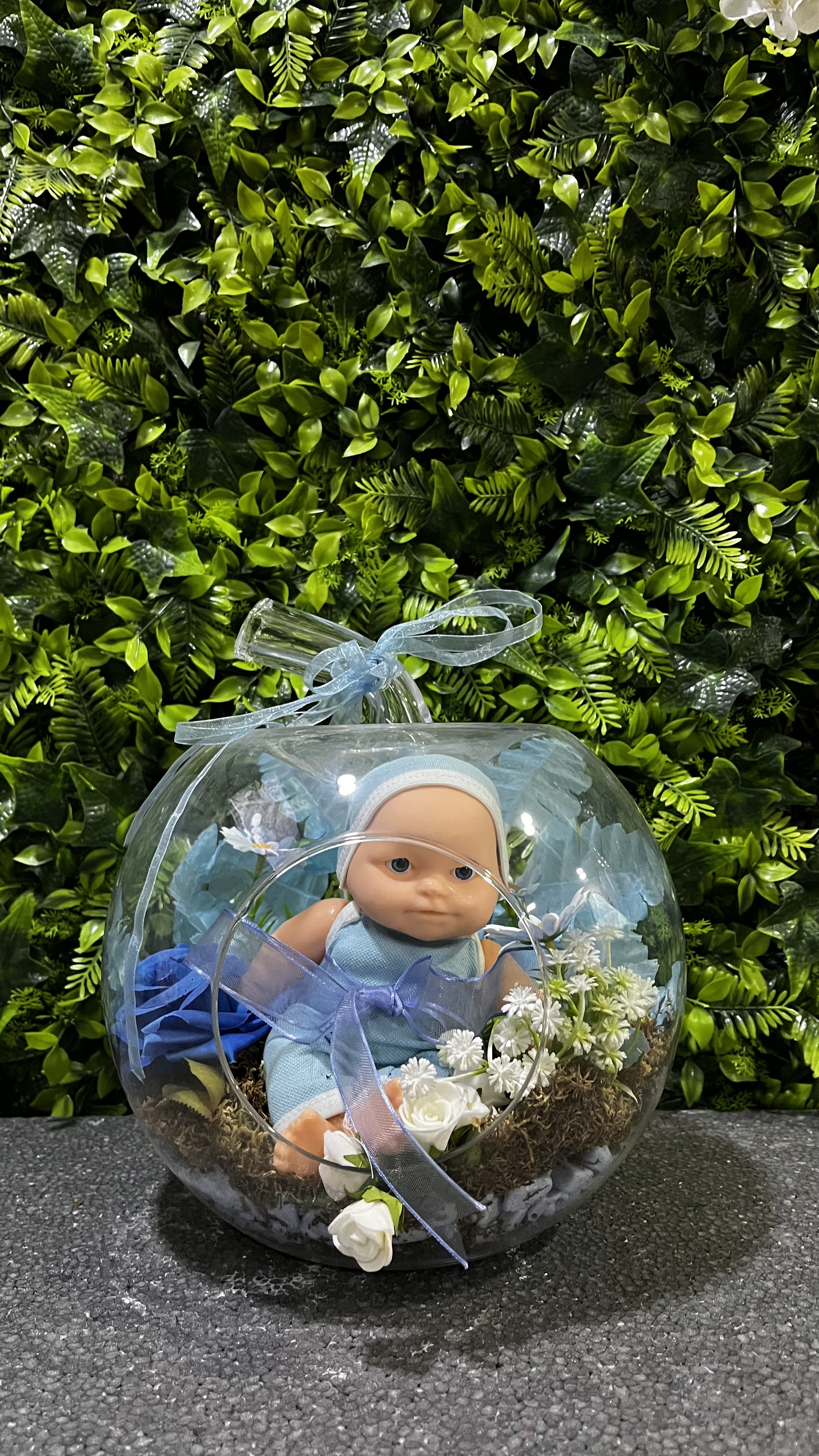 Elma Fanus Erkek Doğum Aranjmanı