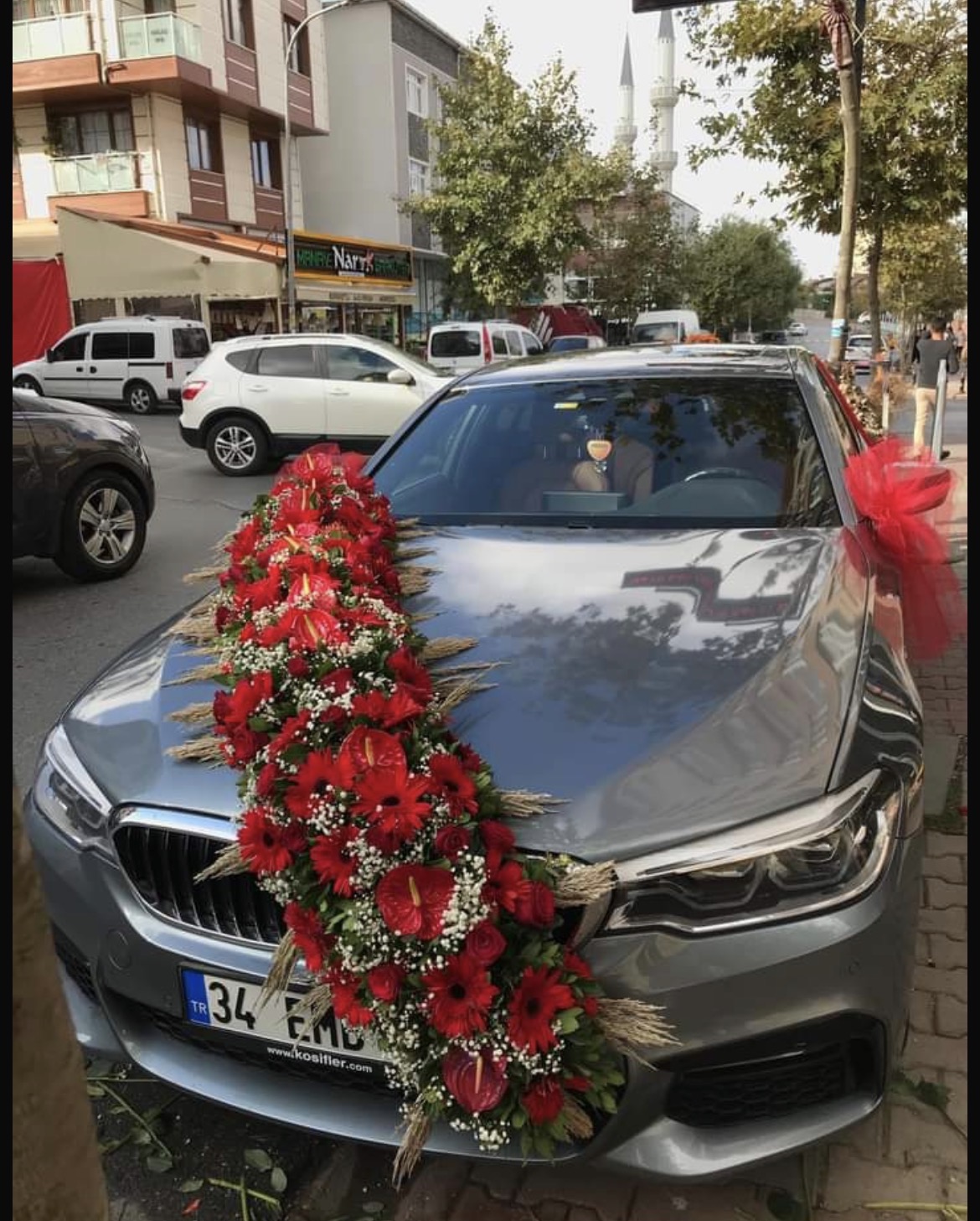 Düğün Arabası Süslemesi - Isparta çiçek